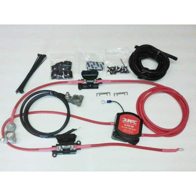 7mtr Split Charge Relay Kit 12v 140amp Durite 0-727-33 Intelligent Voltage Sense Relay SCKD117 
