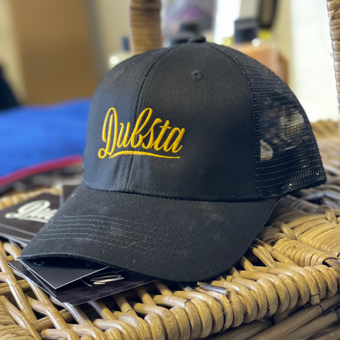 Dubsta Black Mesh Trucker Hat