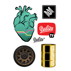 Exclusive Dubsta® Die Cut Stickers