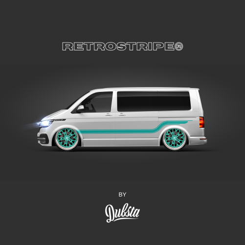 Transporter Side Stripe Kits 002 Vinyl Decal - RetroStripe® for VW - Image 4