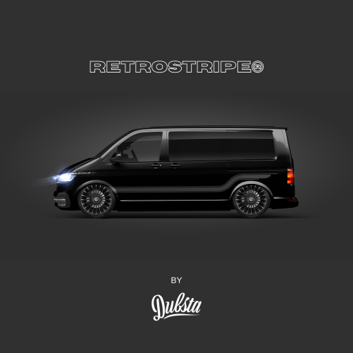 Transporter Side Stripe Kits 002 Vinyl Decal - RetroStripe® for VW - Image 3