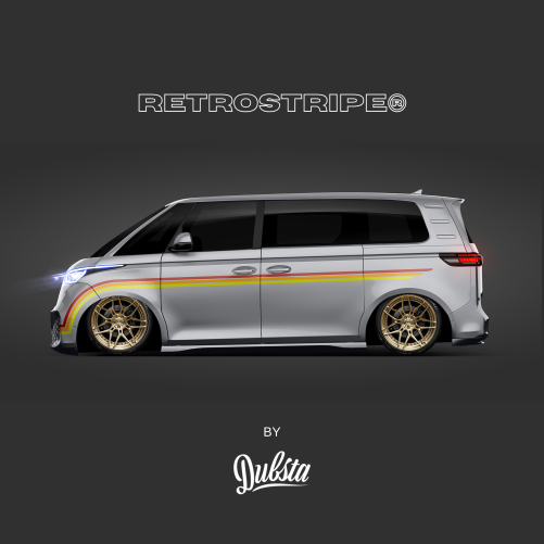 RetroStripe® Volkswagen id.buzz Printed Side Stripe Kit #003P - Image 11