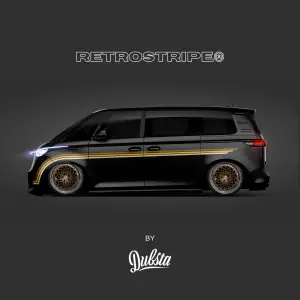 RetroStripe® Volkswagen id.buzz Printed Side Stripe Kit #003P