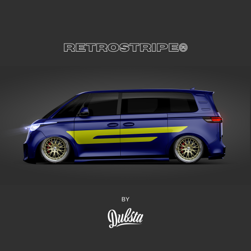 RetroStripe® Volkswagen id.buzz Side Stripe Kit 003 - Image 3