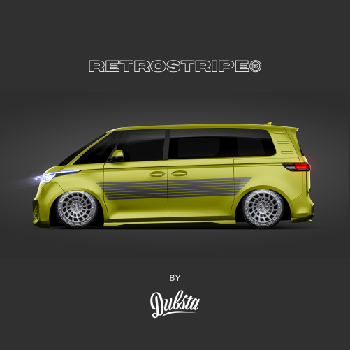 RetroStripe® Volkswagen id.buzz Side Stripe Kit 004 - Image 8