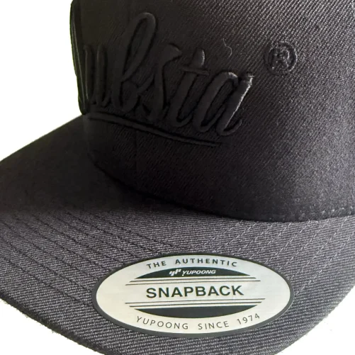 Dubsta® Black / Black Snapback Hat
