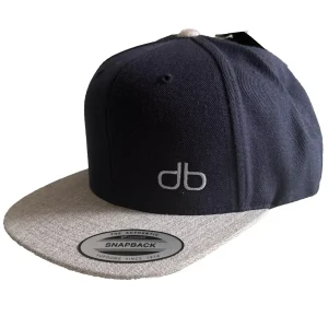 Dubsta® db Blue / Grey Twill Snapback Hat