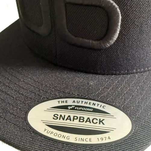 Dubsta db Black / Black Snapback Hat