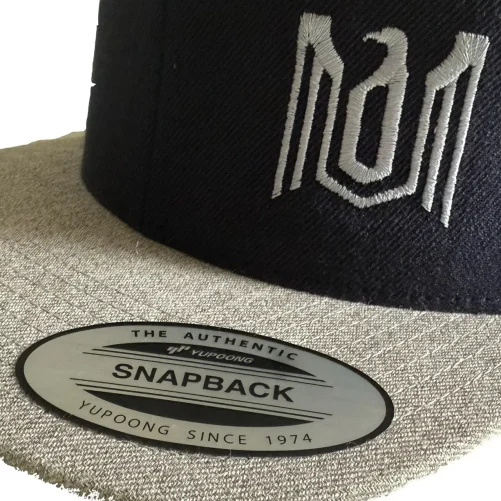 Dubsta® Eagle Blue / Grey Twill Snapback Hat